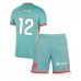 Maillot de foot Atletico Madrid Samuel Lino #12 Extérieur vêtements enfant 2024-25 Manches Courtes (+ pantalon court)